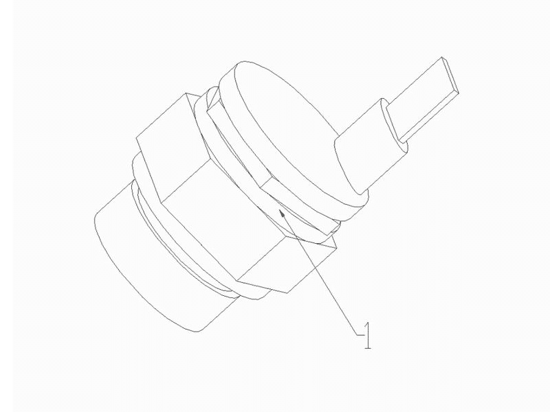 sinotruk howo truck parts Pressure switch WG9100710003