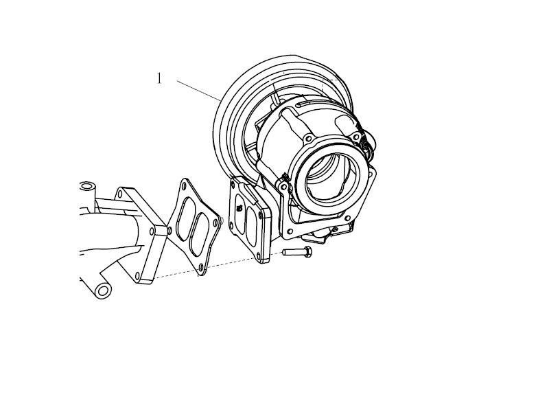 sinotruk howo a7 WD615 D12 D10 engine turbocharger